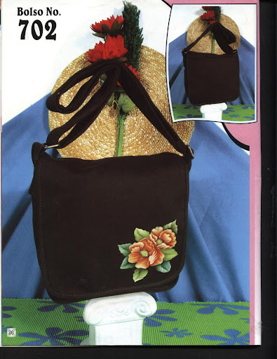 تفصيل شنط بالباتروون من الالف للياء CREANDO IDEAS BOLSOS N§ 43 024